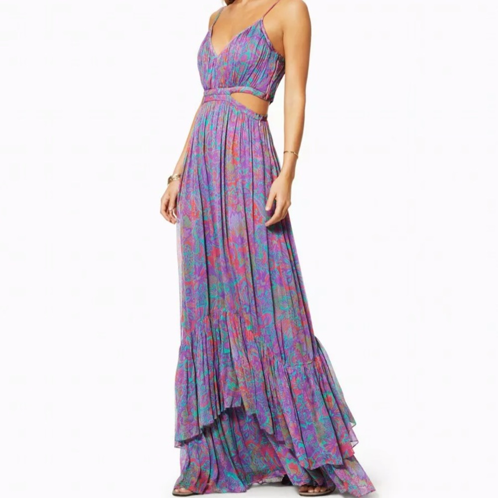 Ramy Brook Printed Maxi Dress